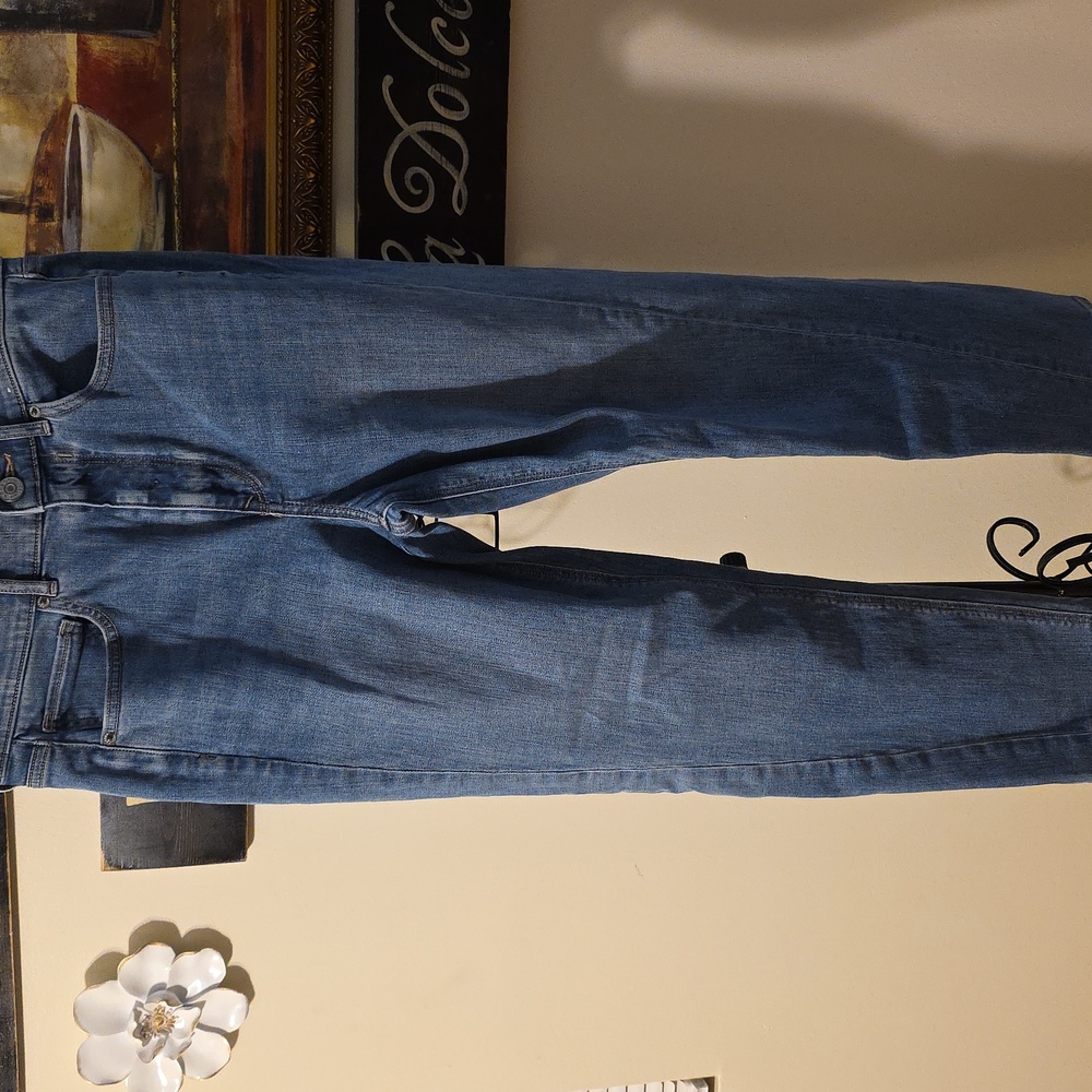 Express Classic Blue Jeans Mom Jeans Super High Rise Size 6R